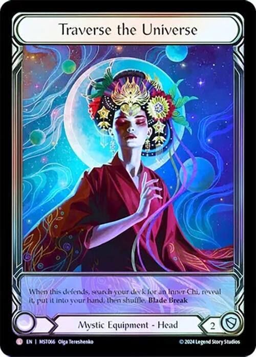 Traverse the Universe (Extended Art) [MST066] (Part the Mistveil)  Cold Foil | Good Games Morley