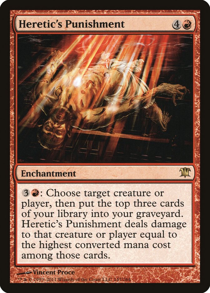 Heretic's Punishment 147/264 (Innistrad)  - Foil | Good Games Morley
