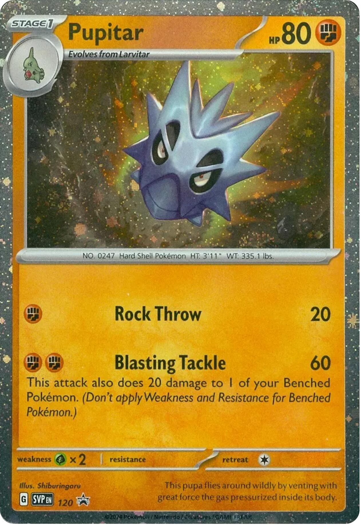 Pupitar (120) [Scarlet & Violet: Black Star Promos] | Good Games Morley
