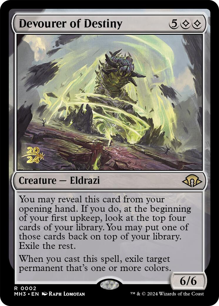 Devourer of Destiny [Modern Horizons 3 Prerelease Promos] | Good Games Morley