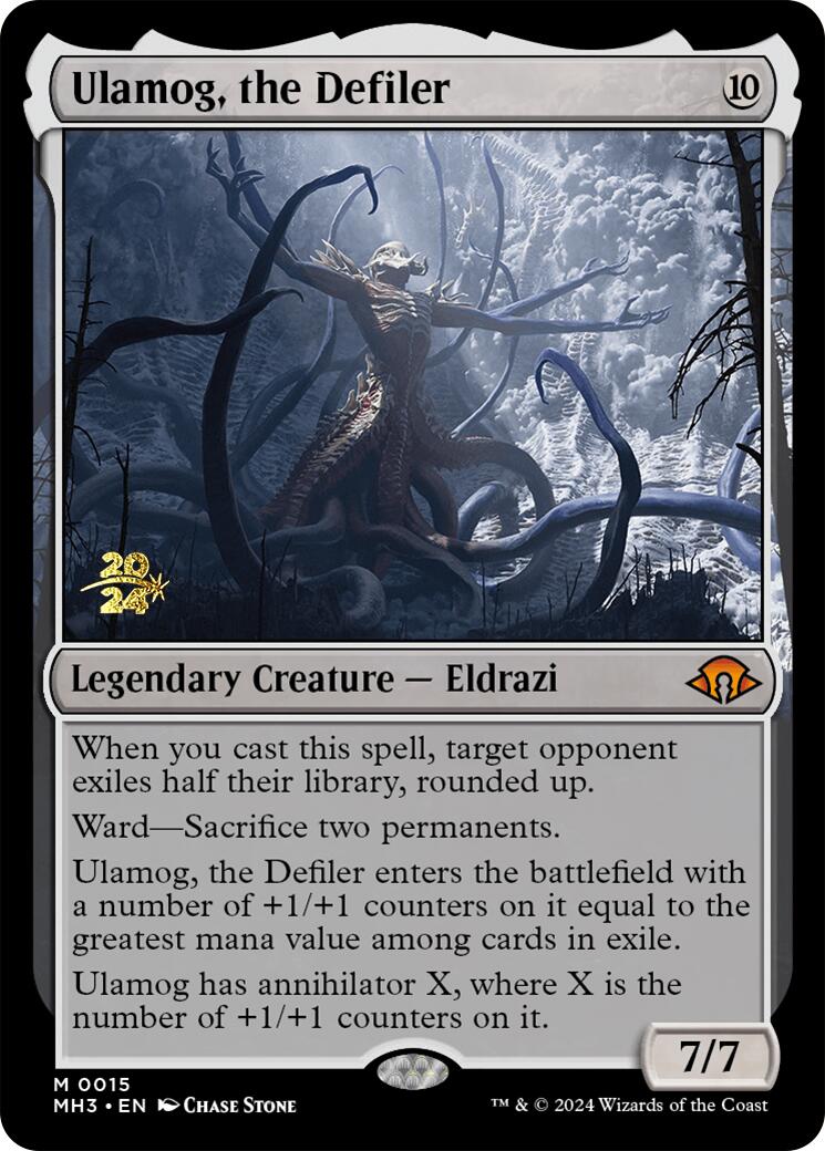 Ulamog, the Defiler [Modern Horizons 3 Prerelease Promos] | Good Games Morley