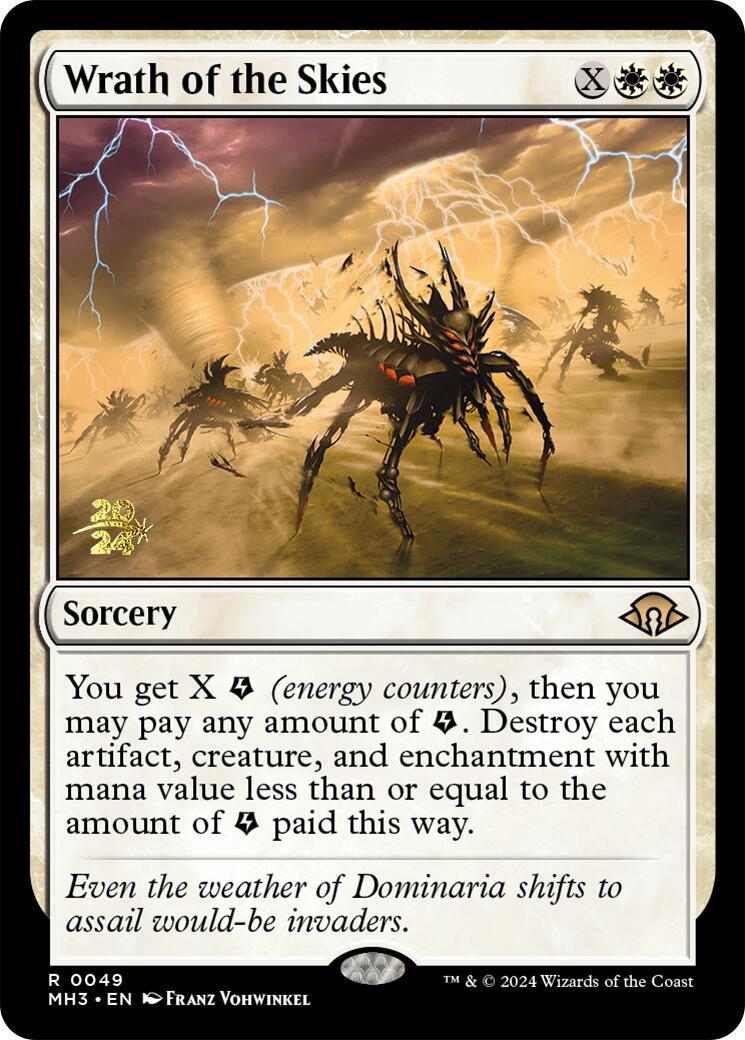 Wrath of the Skies [Modern Horizons 3 Prerelease Promos] | Good Games Morley