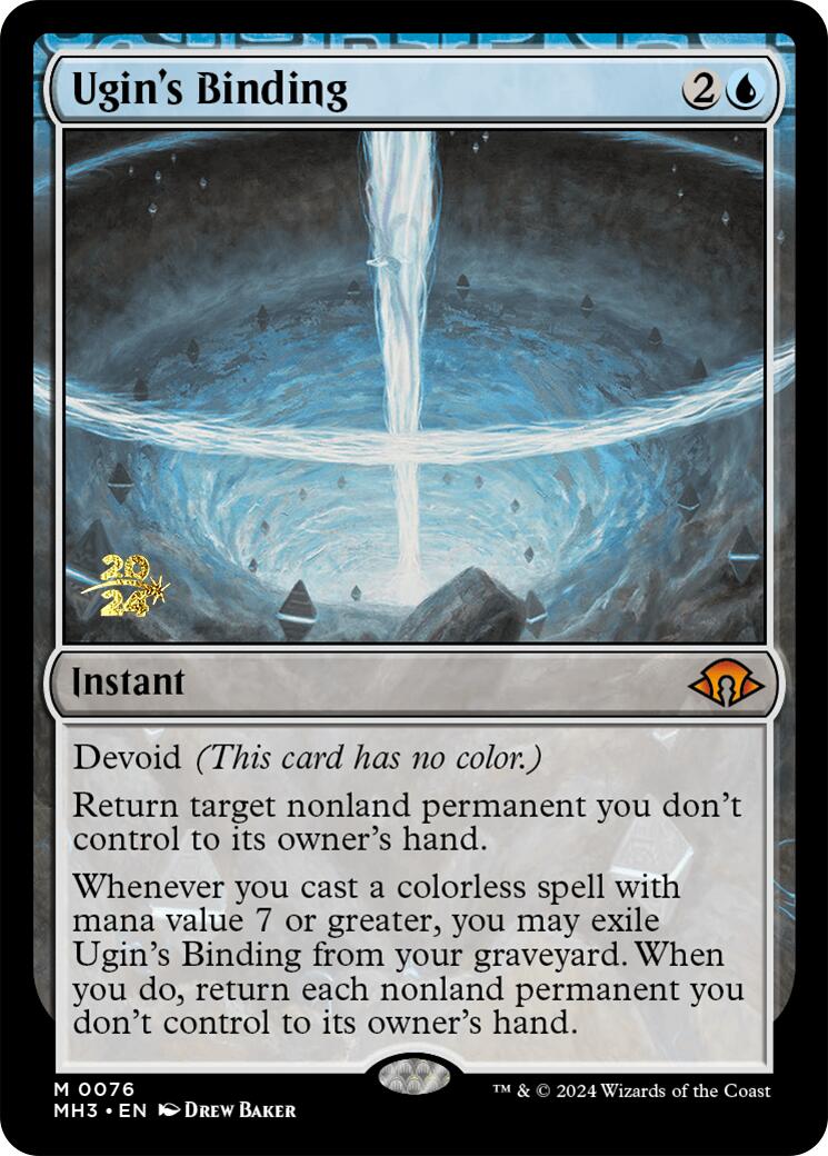Ugin's Binding [Modern Horizons 3 Prerelease Promos] | Good Games Morley