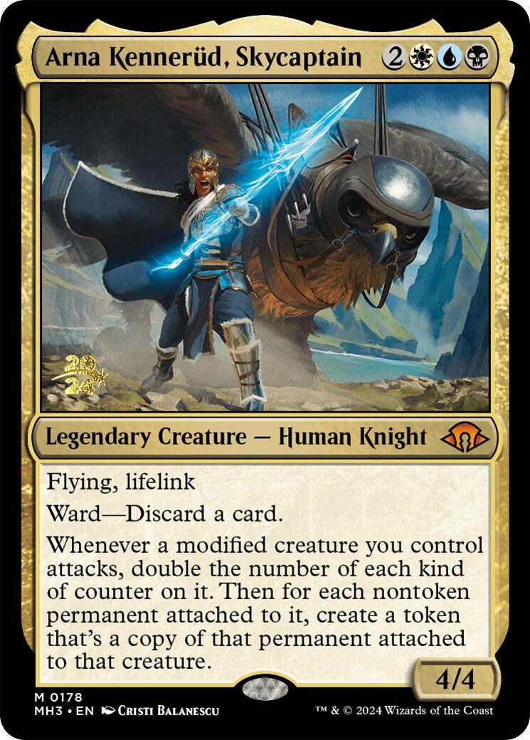 Arna Kennerud, Skycaptain [Modern Horizons 3 Prerelease Promos] | Good Games Morley
