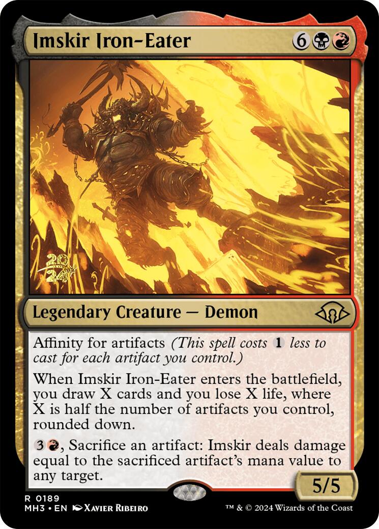Imskir Iron-Eater [Modern Horizons 3 Prerelease Promos] | Good Games Morley
