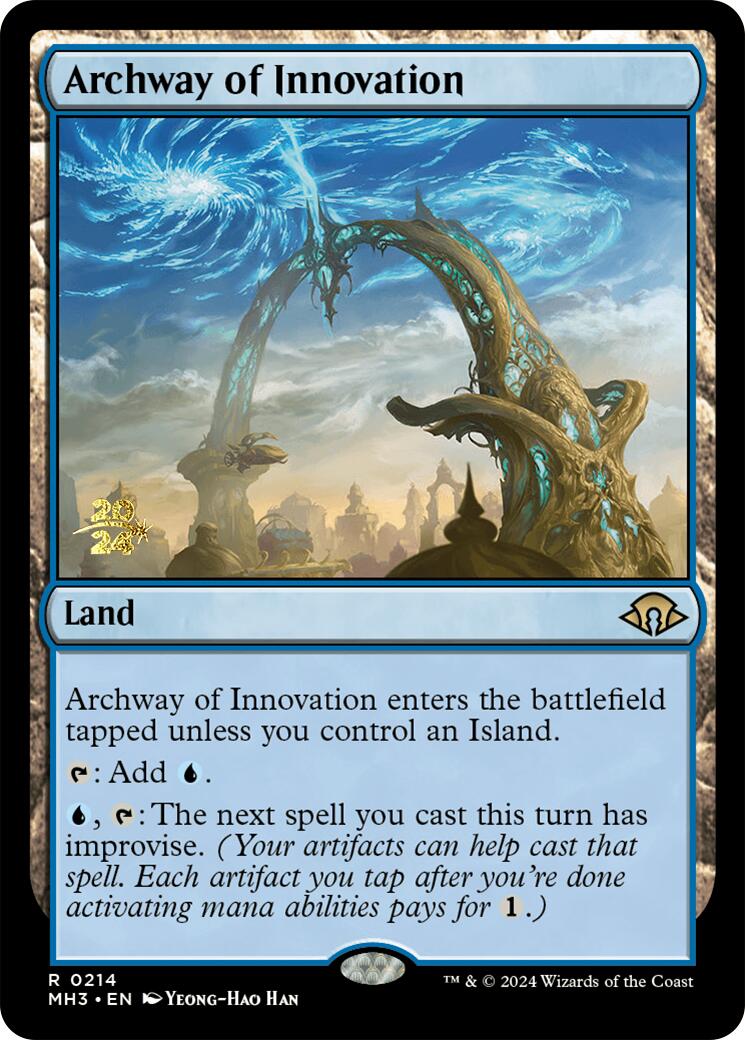 Archway of Innovation [Modern Horizons 3 Prerelease Promos] | Good Games Morley
