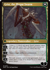 Grist, Voracious Larva [Modern Horizons 3 Prerelease Promos] | Good Games Morley