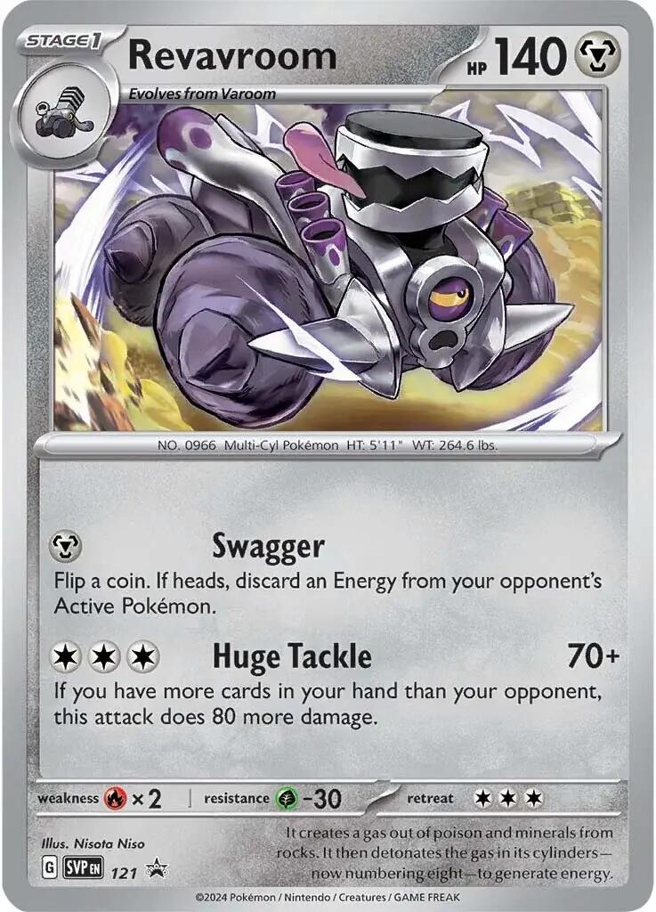 Revavroom (121) [Scarlet & Violet: Black Star Promos] | Good Games Morley