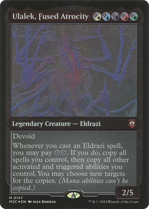 Ulalek, Fused Atrocity (Display Commander) [Modern Horizons 3 Commander] | Good Games Morley