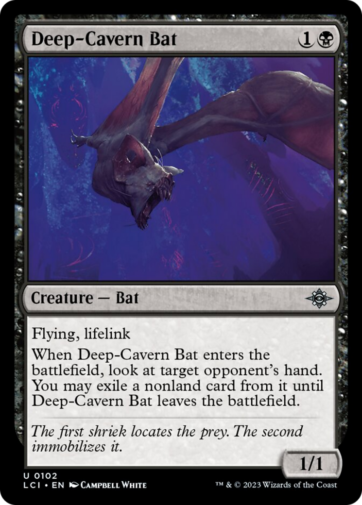 Deep-Cavern Bat [The Lost Caverns of Ixalan] | Good Games Morley