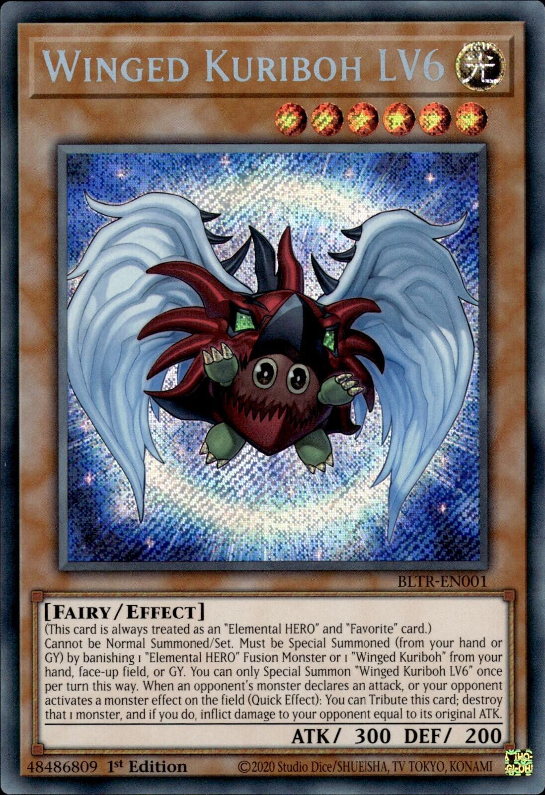 Winged Kuriboh LV6 [BLTR-EN001] Secret Rare | Good Games Morley