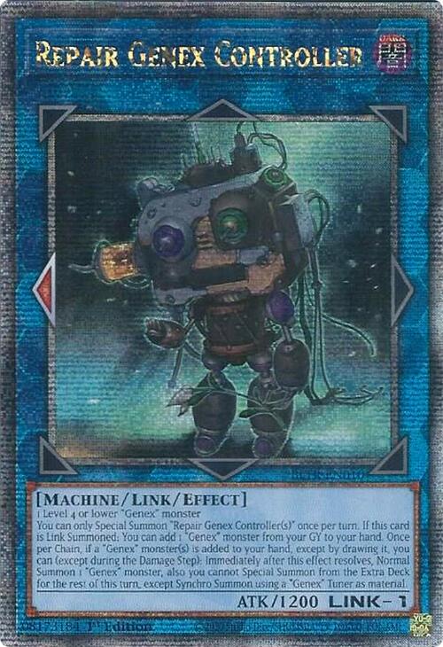 Repair Genex Controller (Quarter Century Secret Rare) [BLTR-EN010] Quarter Century Secret Rare | Good Games Morley