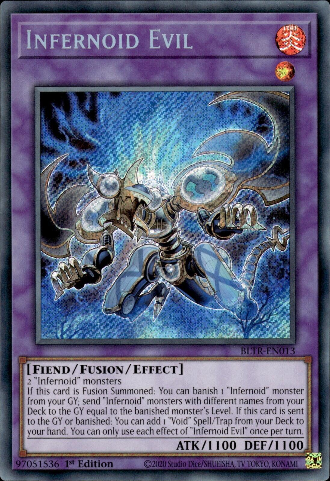 Infernoid Evil [BLTR-EN013] Secret Rare | Good Games Morley
