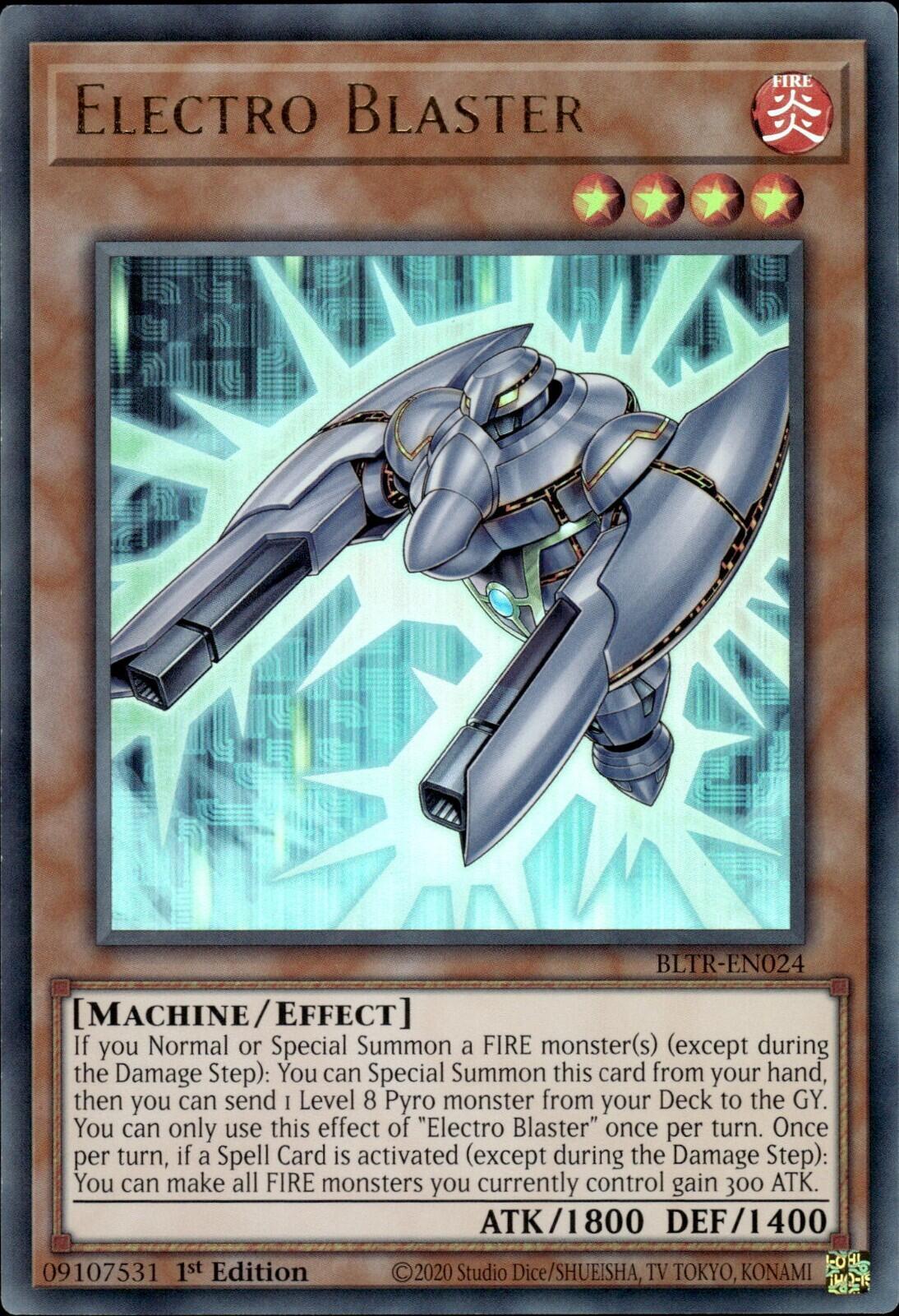 Electro Blaster [BLTR-EN024] Ultra Rare | Good Games Morley