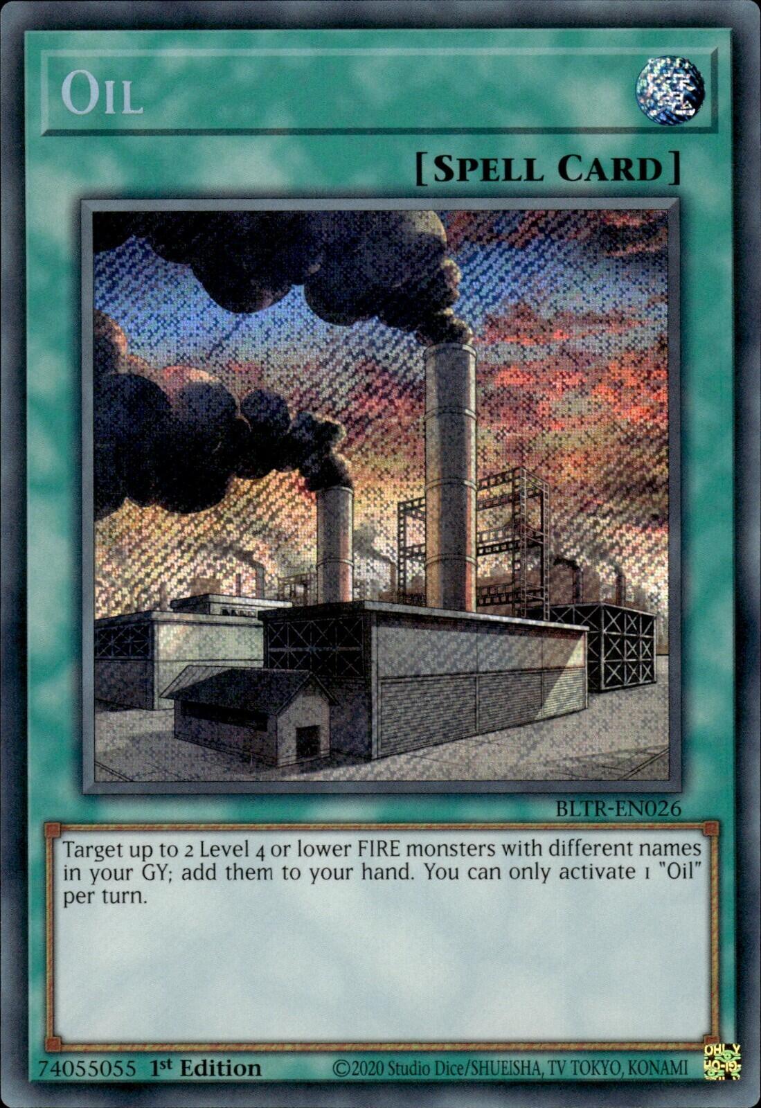 Oil [BLTR-EN026] Secret Rare | Good Games Morley