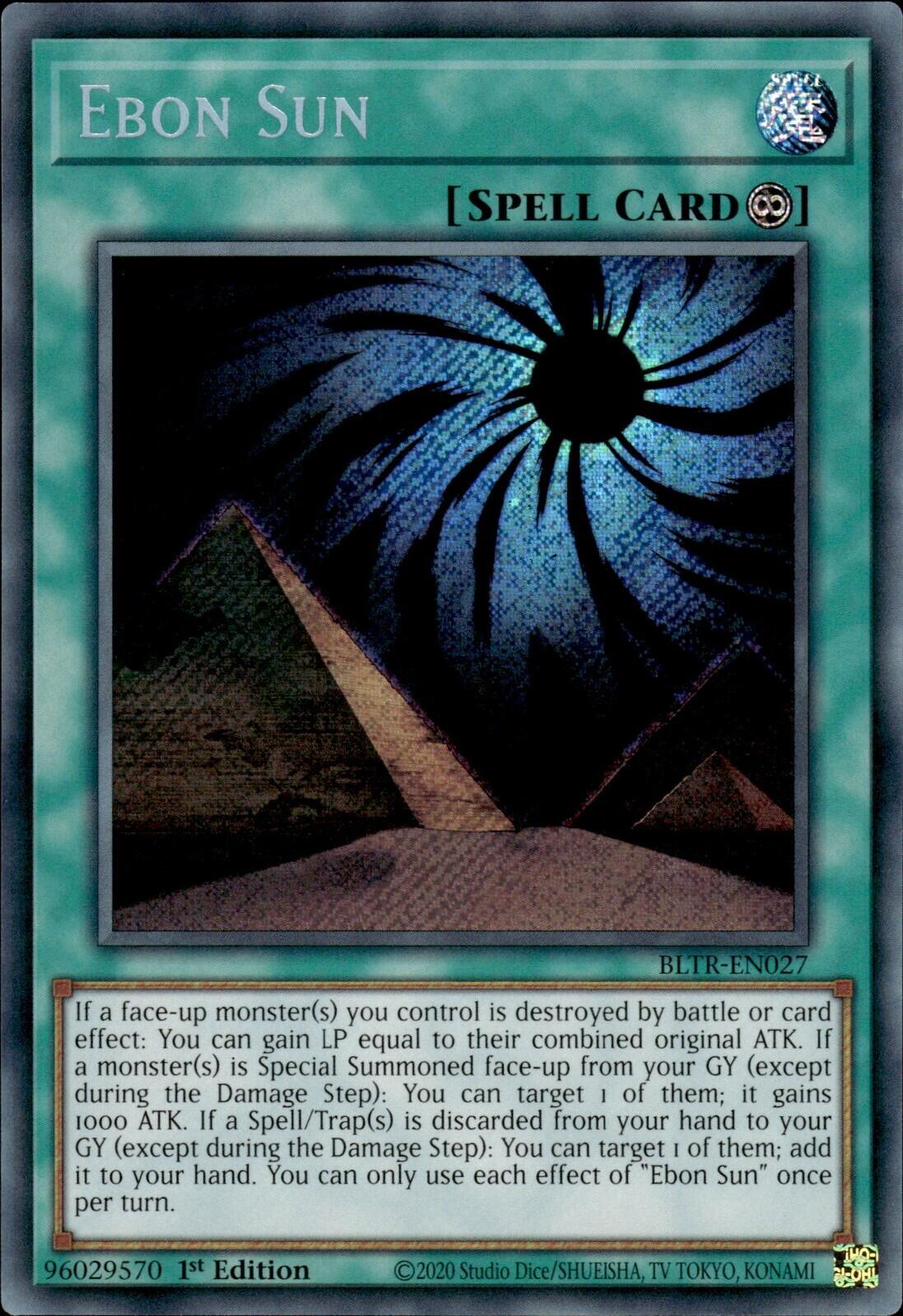 Ebon Sun [BLTR-EN027] Secret Rare | Good Games Morley