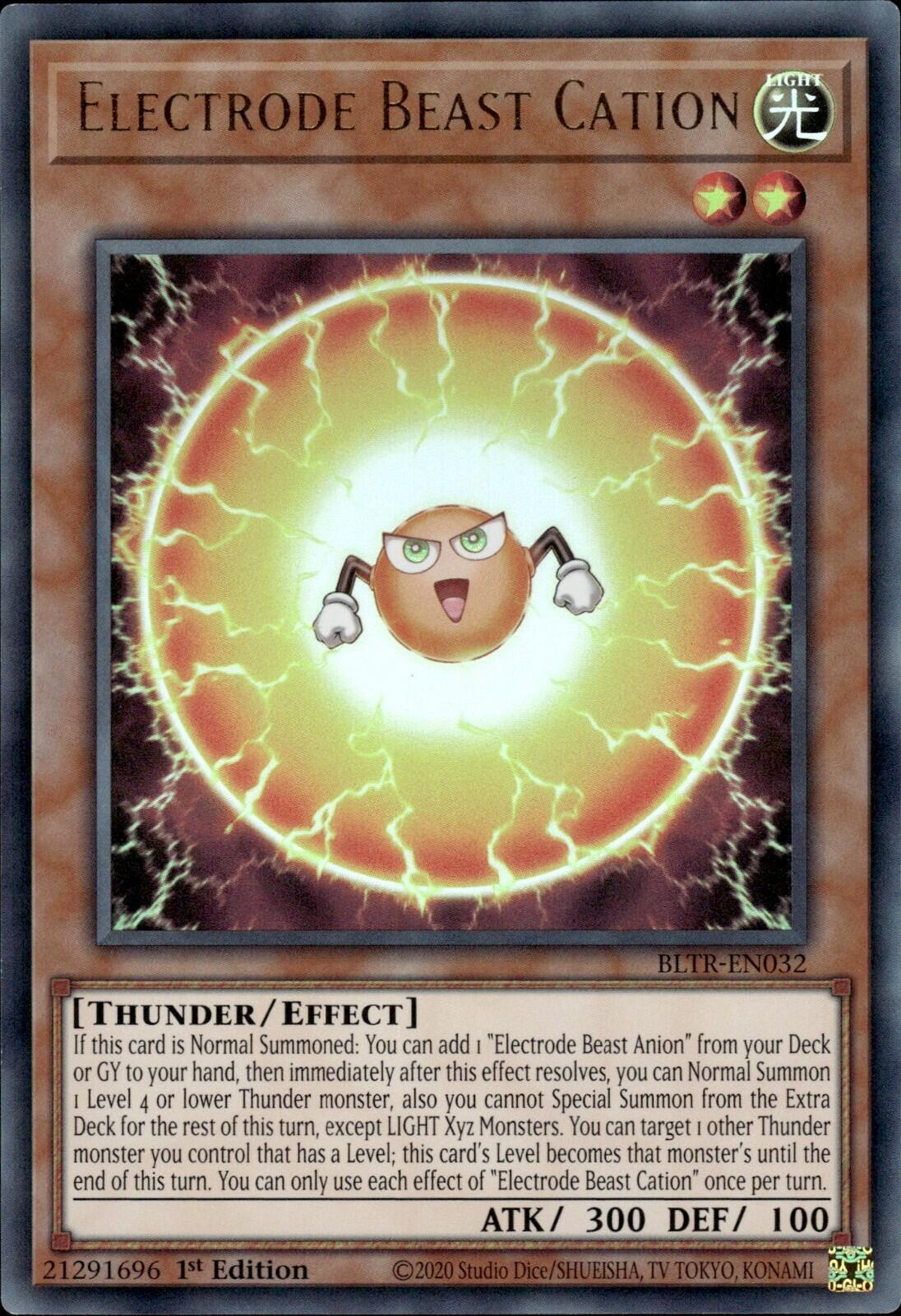 Electrode Beast Cation [BLTR-EN032] Ultra Rare | Good Games Morley