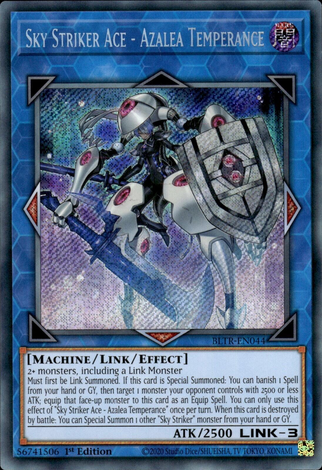 Sky Striker Ace - Azalea Temperance [BLTR-EN044] Secret Rare | Good Games Morley