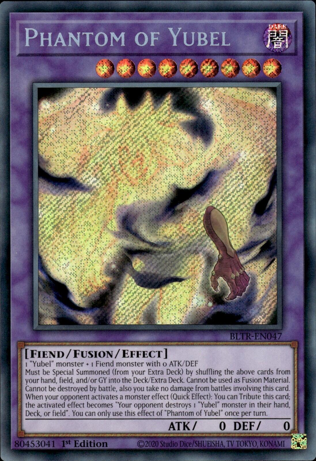 Phantom of Yubel [BLTR-EN047] Secret Rare | Good Games Morley