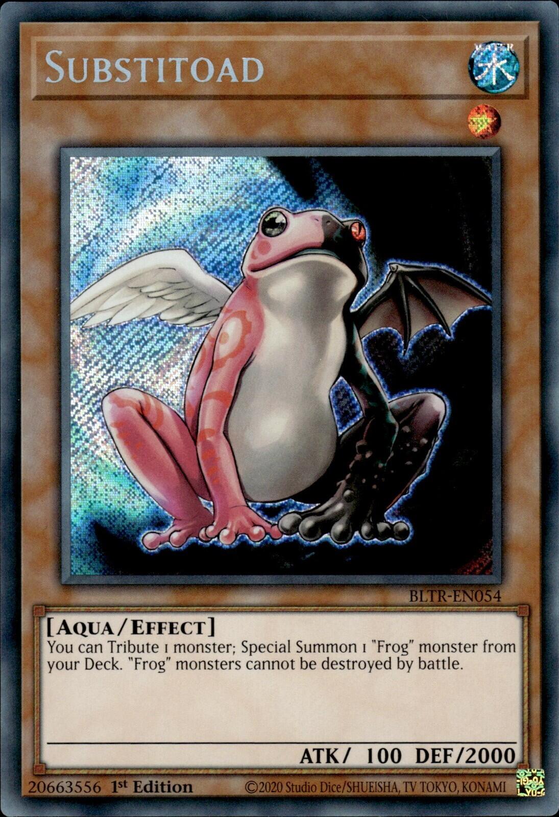 Substitoad [BLTR-EN054] Secret Rare | Good Games Morley