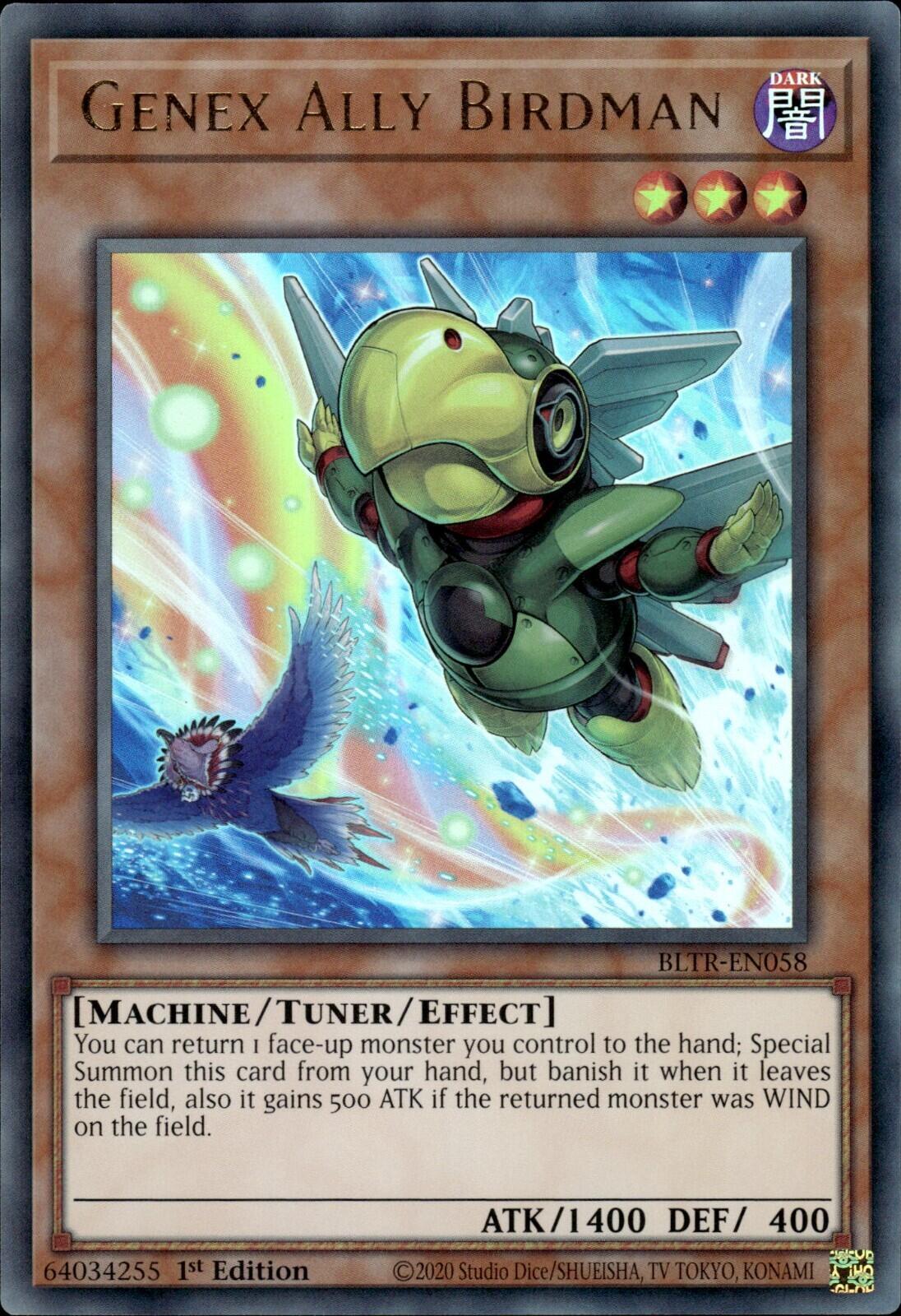 Genex Ally Birdman (Alternate Art) [BLTR-EN058] Ultra Rare | Good Games Morley