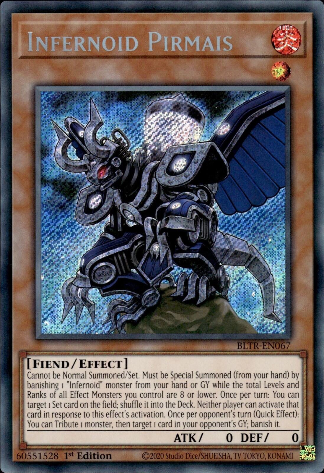 Infernoid Pirmais [BLTR-EN067] Secret Rare | Good Games Morley