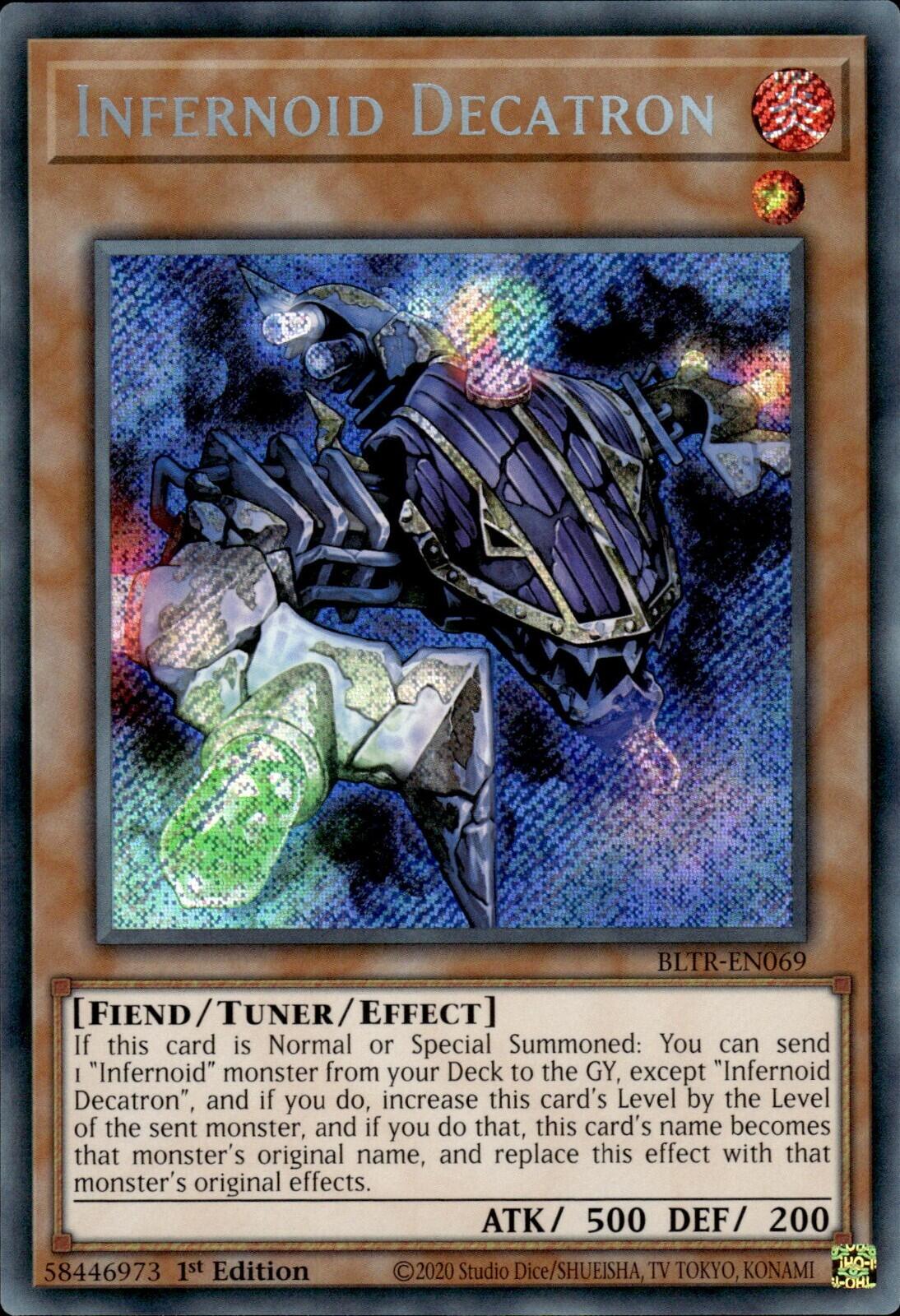 Infernoid Decatron [BLTR-EN069] Secret Rare | Good Games Morley