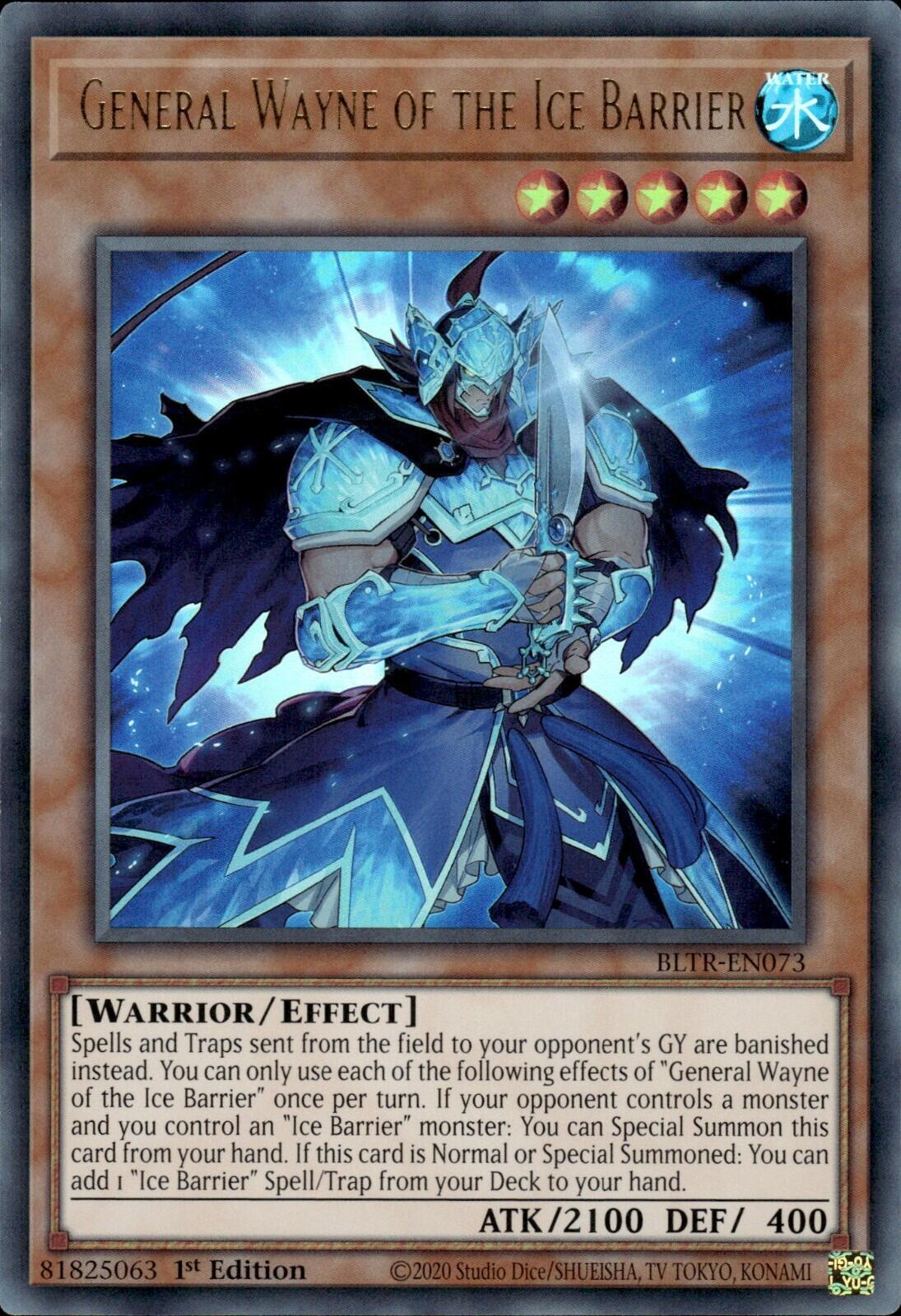 General Wayne of the Ice Barrier [BLTR-EN073] Ultra Rare | Good Games Morley