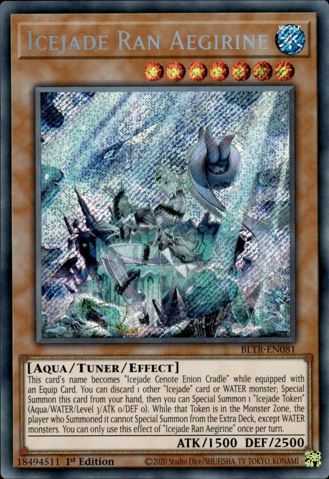 Icejade Ran Aegirine [BLTR-EN081] Secret Rare | Good Games Morley