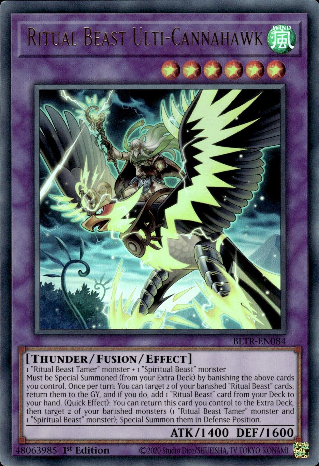 Ritual Beast Ulti-Cannahawk [BLTR-EN084] Ultra Rare | Good Games Morley