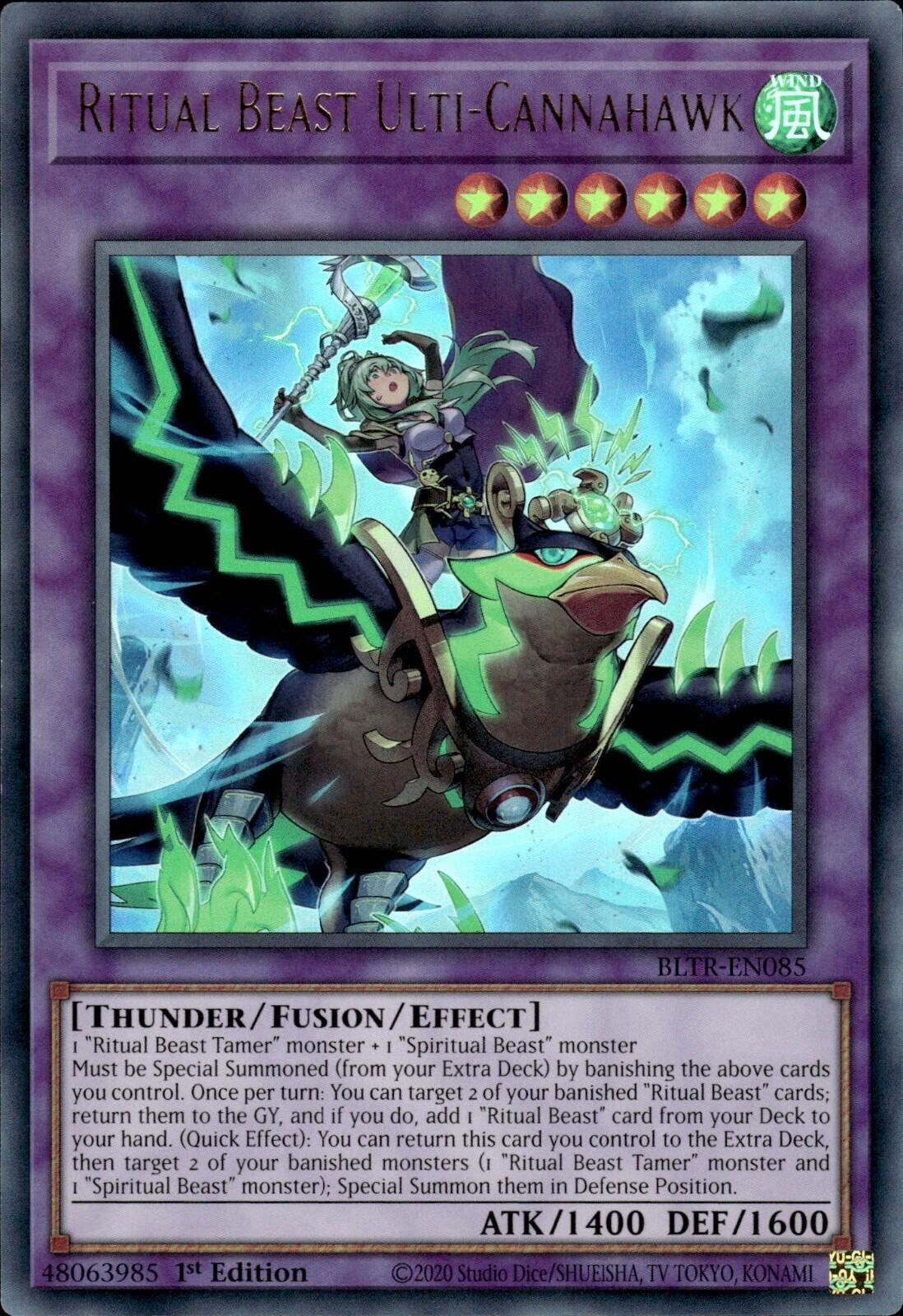 Ritual Beast Ulti-Cannahawk (Alternate Art) [BLTR-EN085] Ultra Rare | Good Games Morley