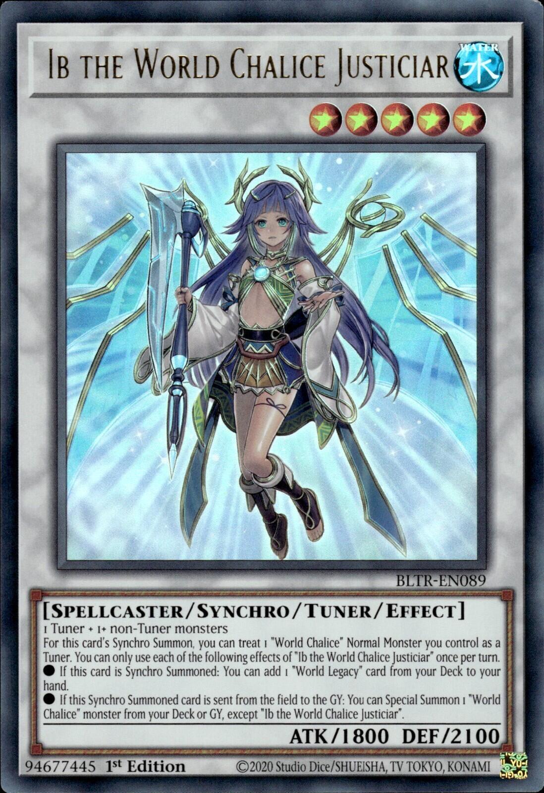 Ib the World Chalice Justiciar [BLTR-EN089] Ultra Rare | Good Games Morley