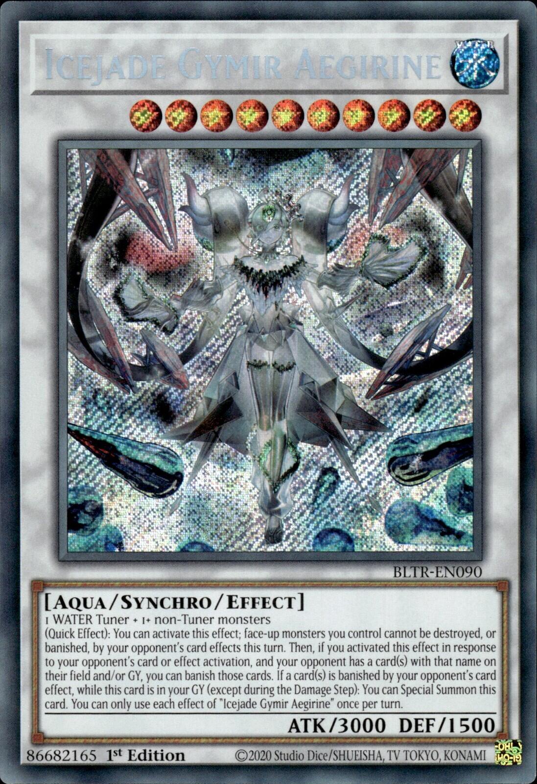 Icejade Gymir Aegirine [BLTR-EN090] Secret Rare | Good Games Morley