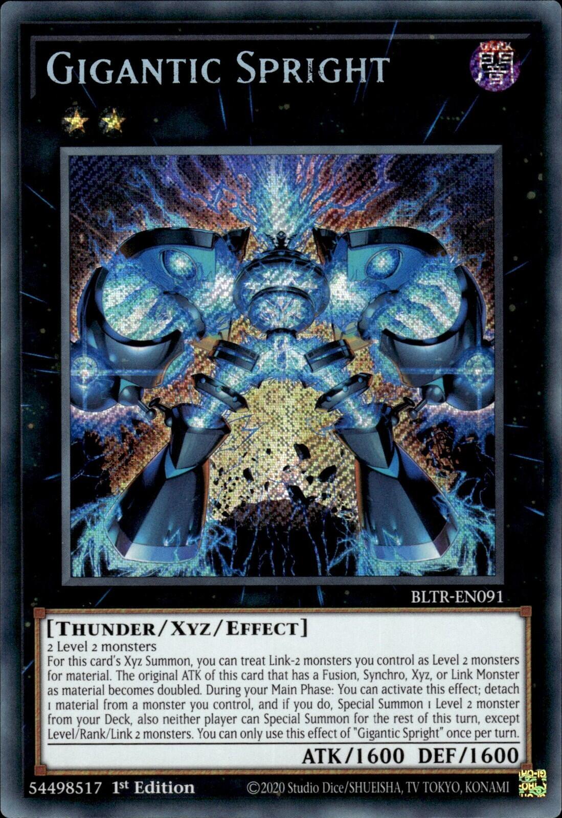 Gigantic Spright [BLTR-EN091] Secret Rare | Good Games Morley