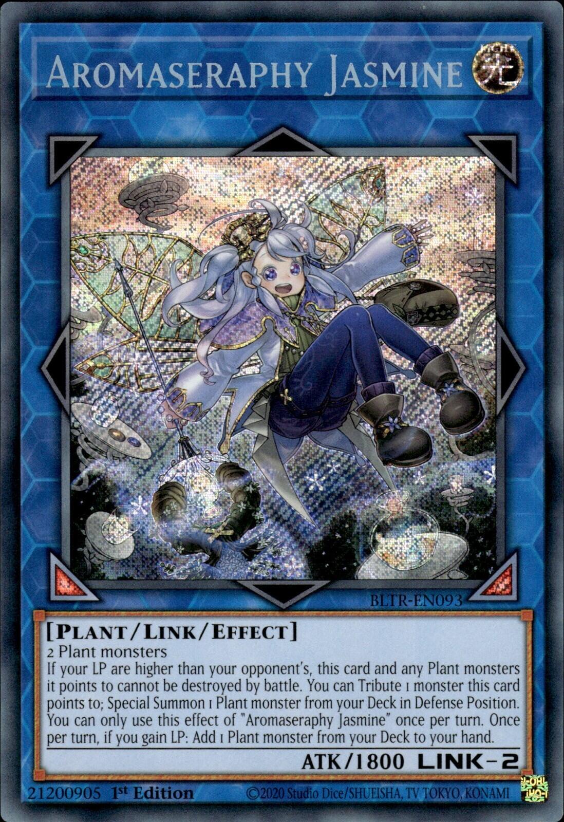Aromaseraphy Jasmine [BLTR-EN093] Secret Rare | Good Games Morley