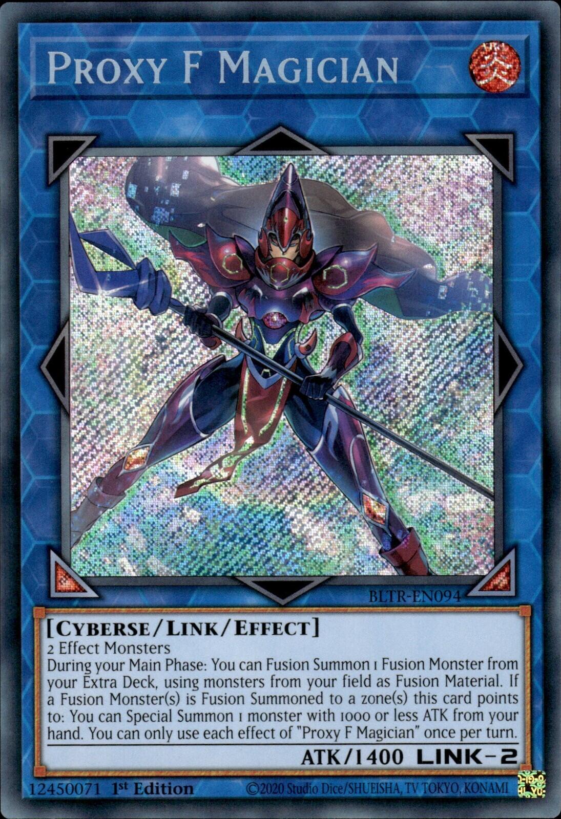 Proxy F Magician [BLTR-EN094] Secret Rare | Good Games Morley
