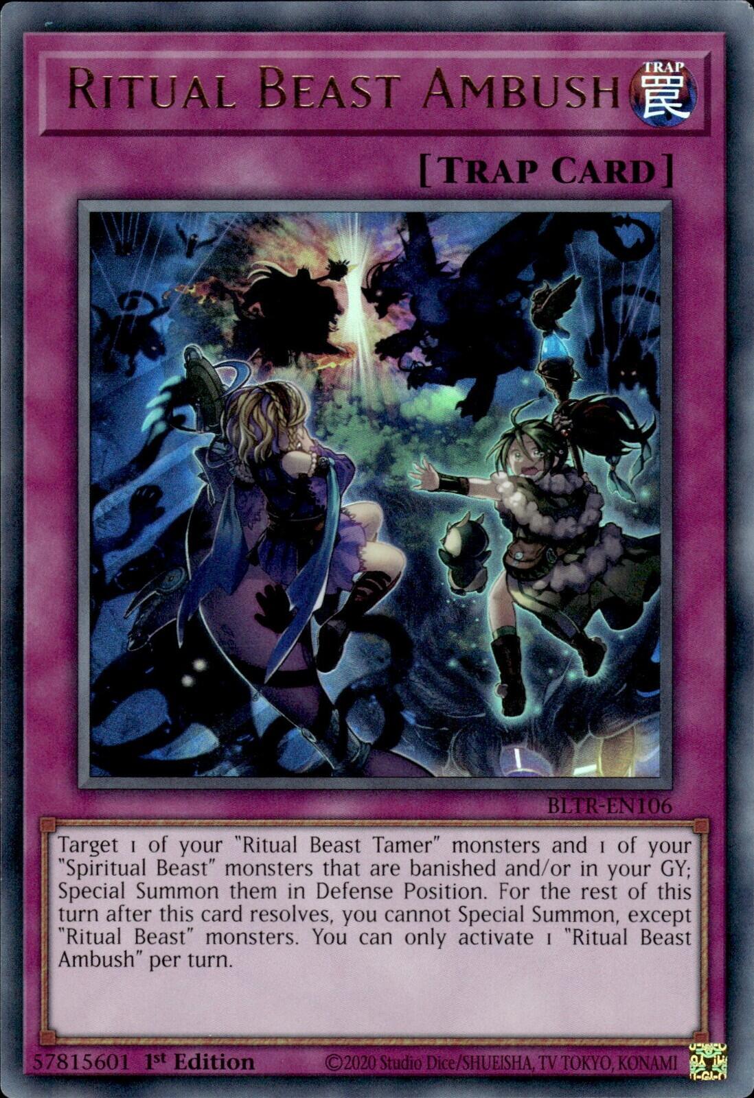 Ritual Beast Ambush [BLTR-EN106] Ultra Rare | Good Games Morley