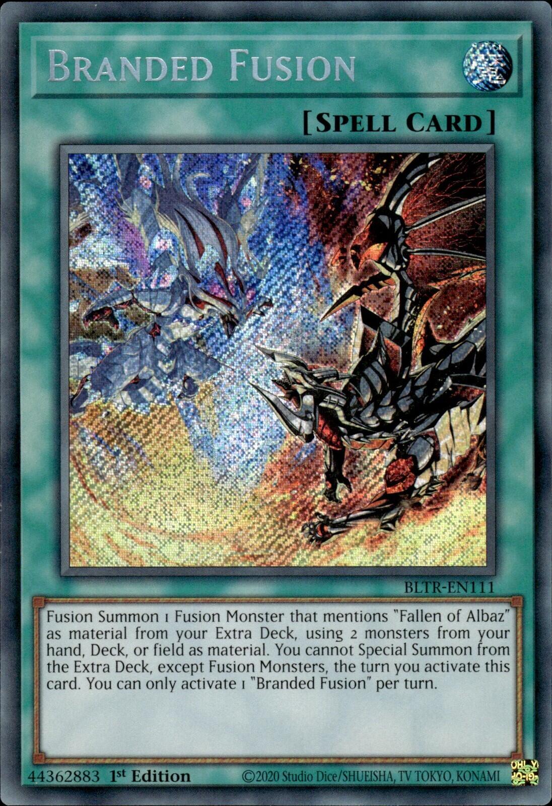 Branded Fusion [BLTR-EN111] Secret Rare | Good Games Morley