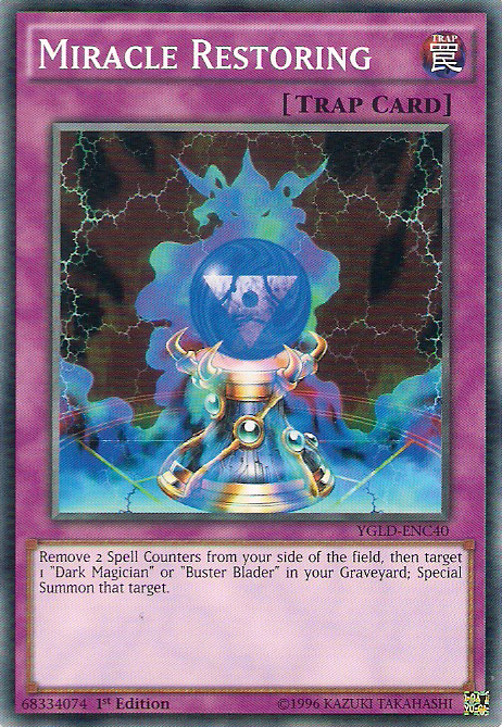 Miracle Restoring [YGLD-ENC40] Common | Good Games Morley