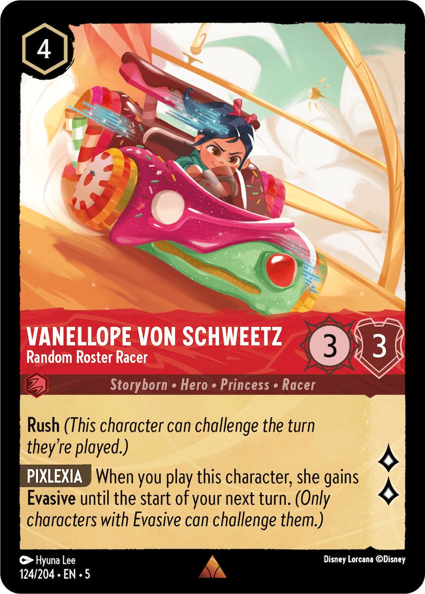 Vanellope von Schweetz - Random Roster Racer (124/204) [Shimmering Skies] | Good Games Morley
