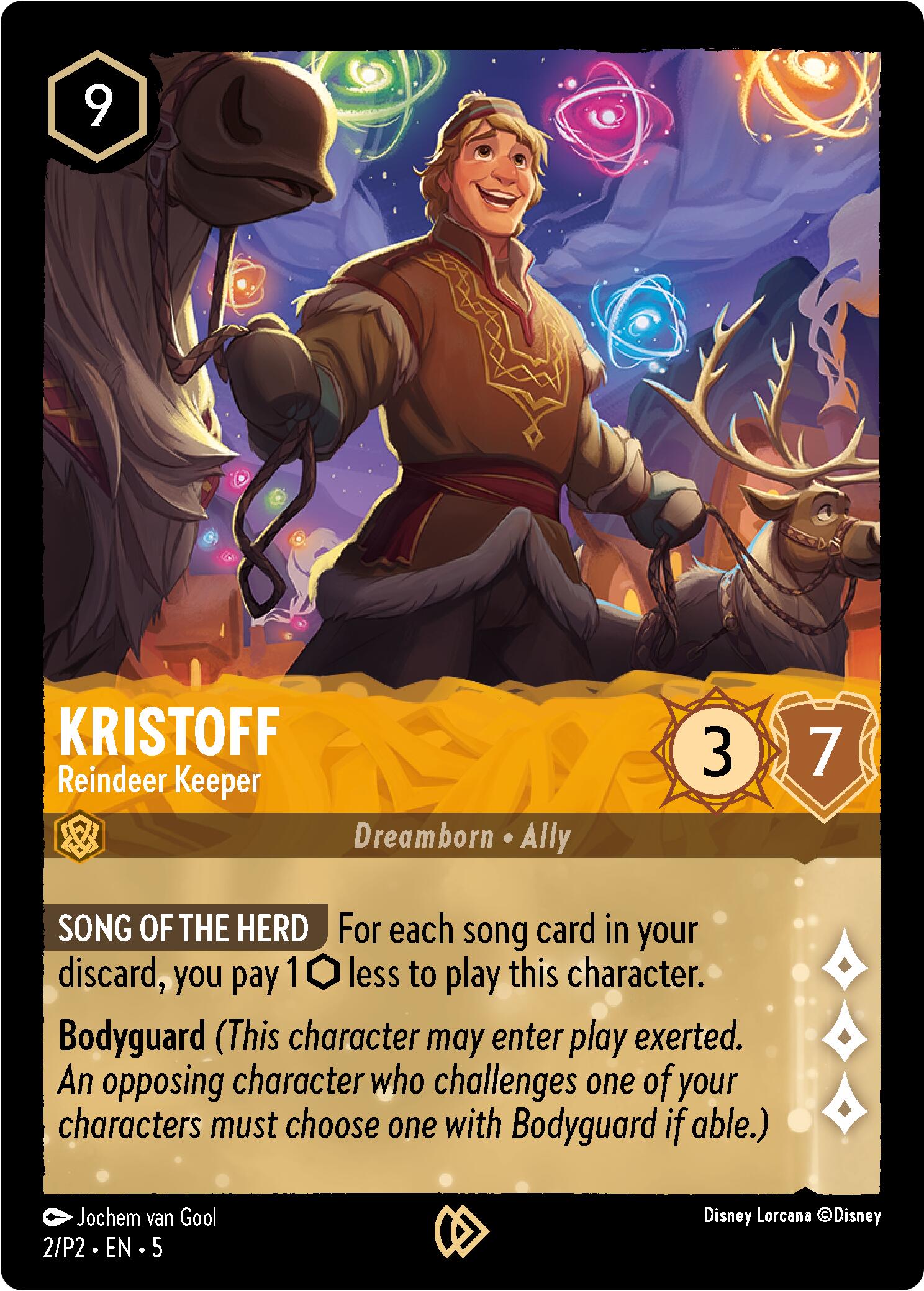 Kristoff - Reindeer Keeper (2) [Promo Cards] | Good Games Morley