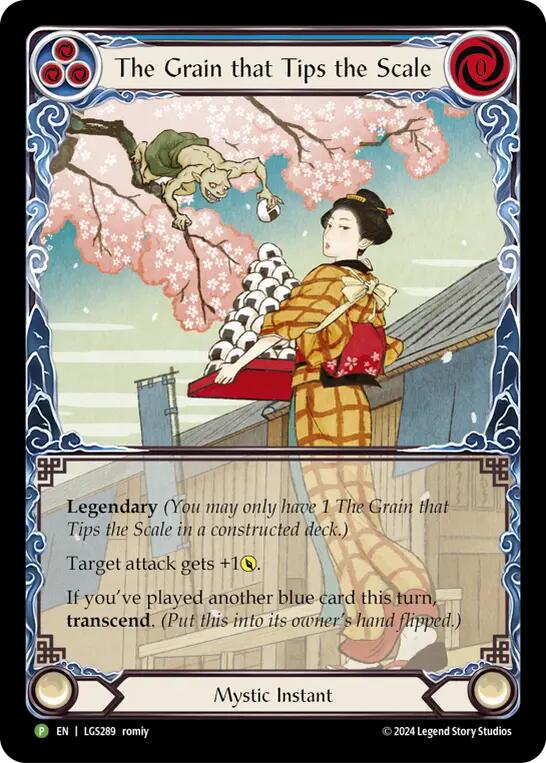 The Grain that Tips the Scale // Inner Chi [LGS289] (Promo)  Rainbow Foil | Good Games Morley