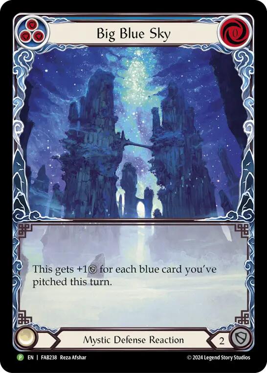 Big Blue Sky [MST086] (Promo)  Rainbow Foil | Good Games Morley
