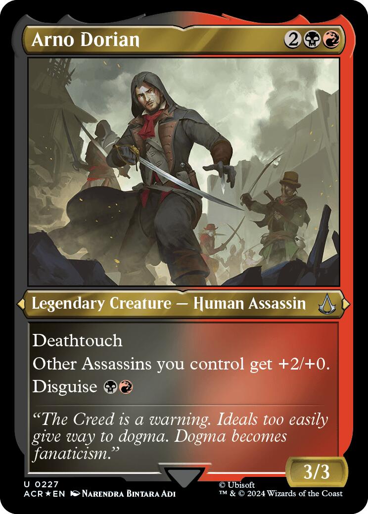 Arno Dorian (Foil Etched) [Assassin's Creed] | Good Games Morley