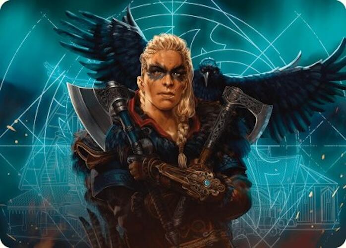 Eivor, Wolf-Kissed Art Card [Assassin's Creed Art Series] | Good Games Morley