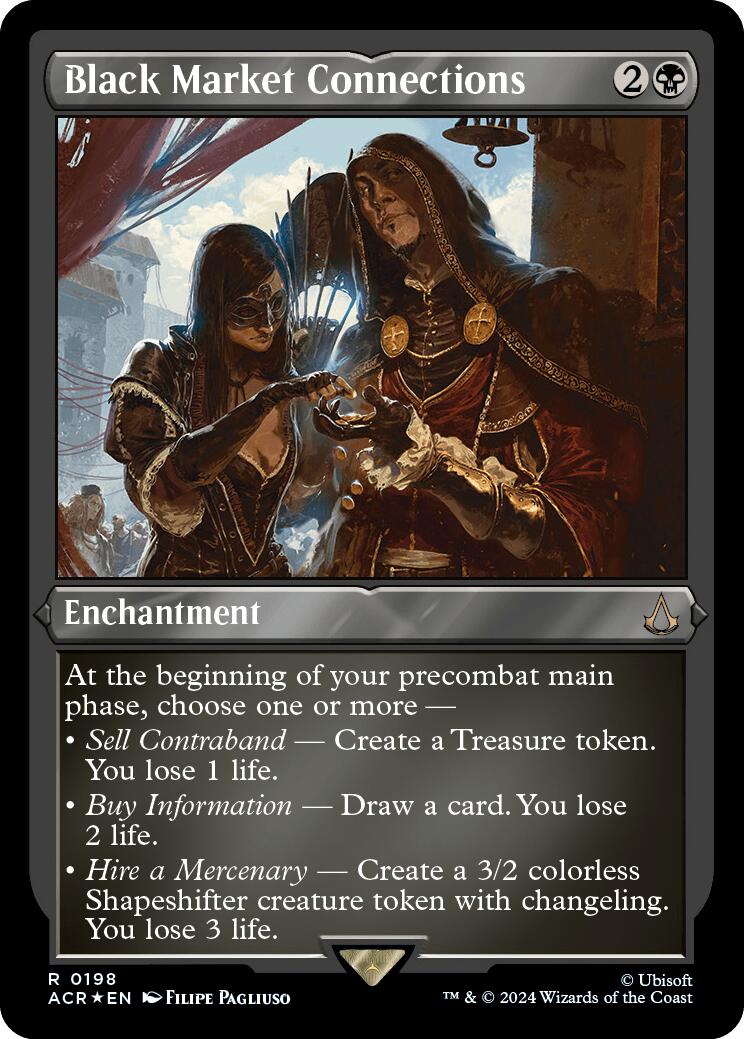Black Market Connections (Foil Etched) [Assassin's Creed] | Good Games Morley