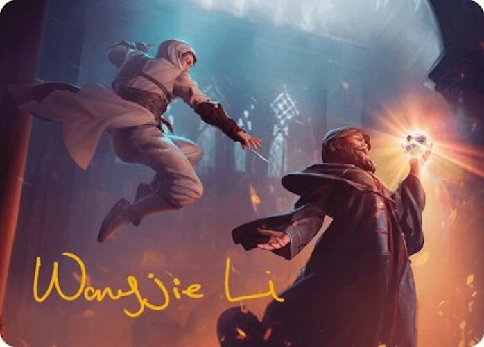 Mortify Art Card (Gold-Stamped Signature) [Assassin's Creed Art Series] | Good Games Morley