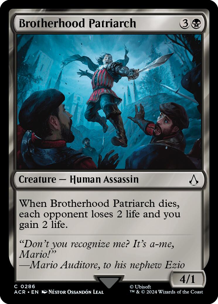 Brotherhood Patriarch [Assassin's Creed] | Good Games Morley
