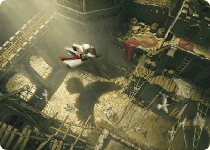 Rooftop Bypass Art Card [Assassin's Creed Art Series] | Good Games Morley