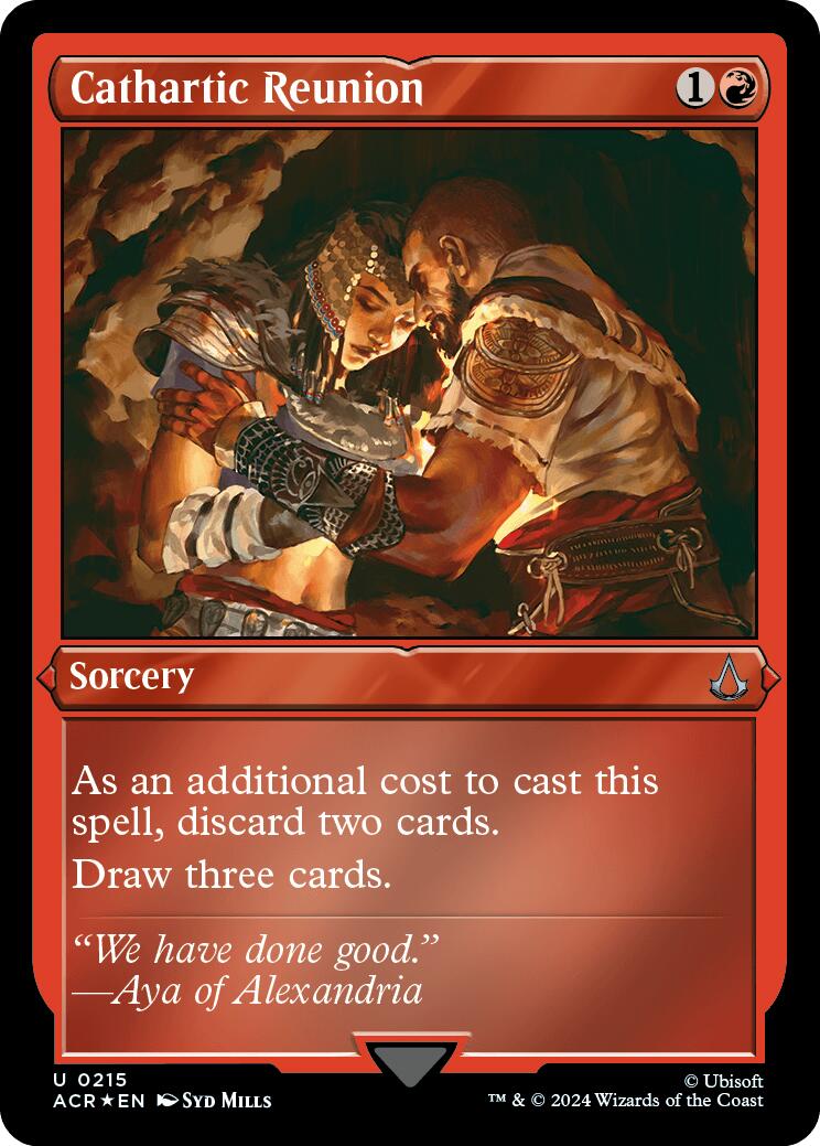 Cathartic Reunion (Foil Etched) [Assassin's Creed] | Good Games Morley